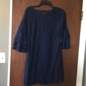 Navy blue dress